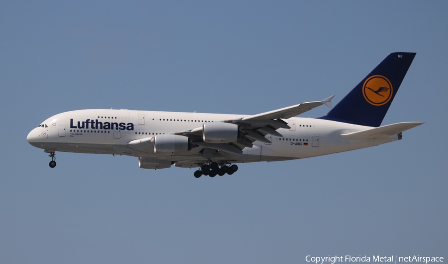 Lufthansa Airbus A380-841 (D-AIME) | Photo 312704