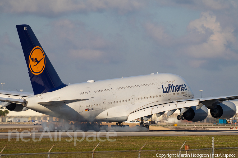 Lufthansa Airbus A380-841 (D-AIME) | Photo 607083