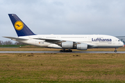 Lufthansa Airbus A380-841 (D-AIME) at  Hamburg - Finkenwerder, Germany
