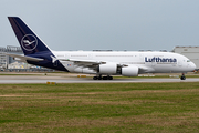 Lufthansa Airbus A380-841 (D-AIME) at  Hamburg - Finkenwerder, Germany