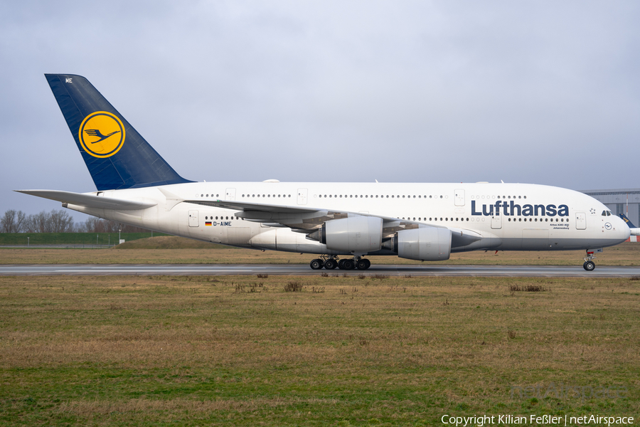 Lufthansa Airbus A380-841 (D-AIME) | Photo 412814