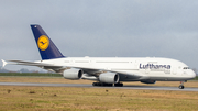 Lufthansa Airbus A380-841 (D-AIME) at  Hamburg - Finkenwerder, Germany