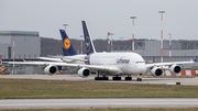 Lufthansa Airbus A380-841 (D-AIME) at  Hamburg - Finkenwerder, Germany