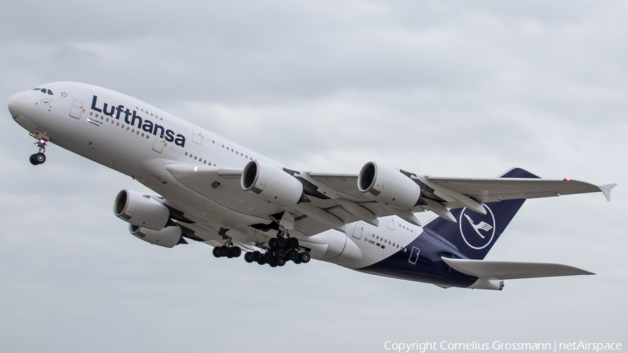 Lufthansa Airbus A380-841 (D-AIME) | Photo 421165
