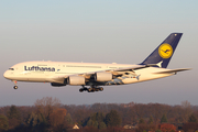 Lufthansa Airbus A380-841 (D-AIMF) at  Hamburg - Fuhlsbuettel (Helmut Schmidt), Germany