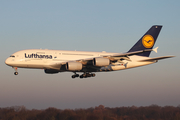 Lufthansa Airbus A380-841 (D-AIMF) at  Hamburg - Fuhlsbuettel (Helmut Schmidt), Germany