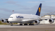 Lufthansa Airbus A380-841 (D-AIMF) at  Hamburg - Fuhlsbuettel (Helmut Schmidt), Germany