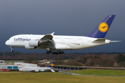 Lufthansa Airbus A380-841 (D-AIMF) at  Hamburg - Fuhlsbuettel (Helmut Schmidt), Germany