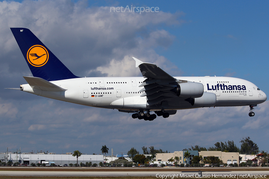 Lufthansa Airbus A380-841 (D-AIMF) | Photo 69098
