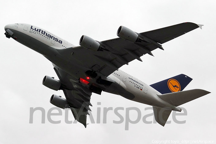 Lufthansa Airbus A380-841 (D-AIMF) | Photo 71031