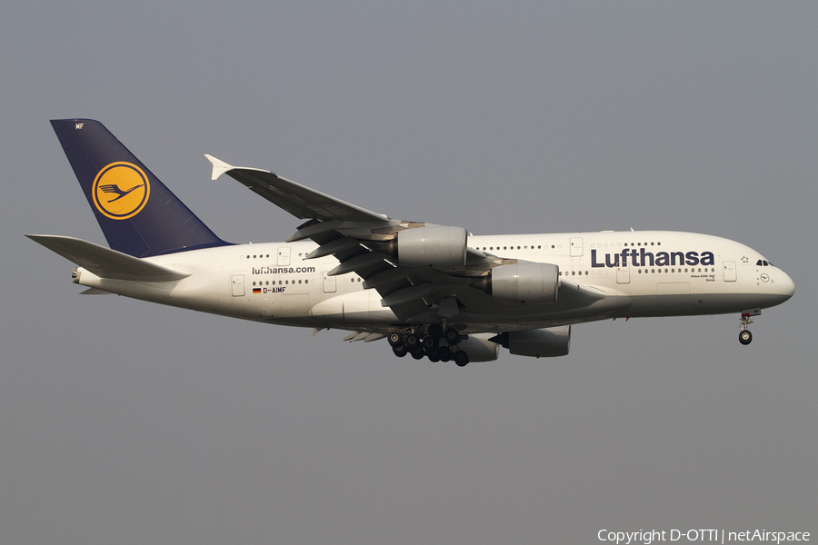 Lufthansa Airbus A380-841 (D-AIMF) | Photo 407852