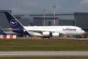 Lufthansa Airbus A380-841 (D-AIMF) at  Hamburg - Finkenwerder, Germany