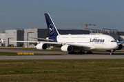 Lufthansa Airbus A380-841 (D-AIMF) at  Hamburg - Finkenwerder, Germany