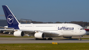 Lufthansa Airbus A380-841 (D-AIMF) at  Hamburg - Finkenwerder, Germany