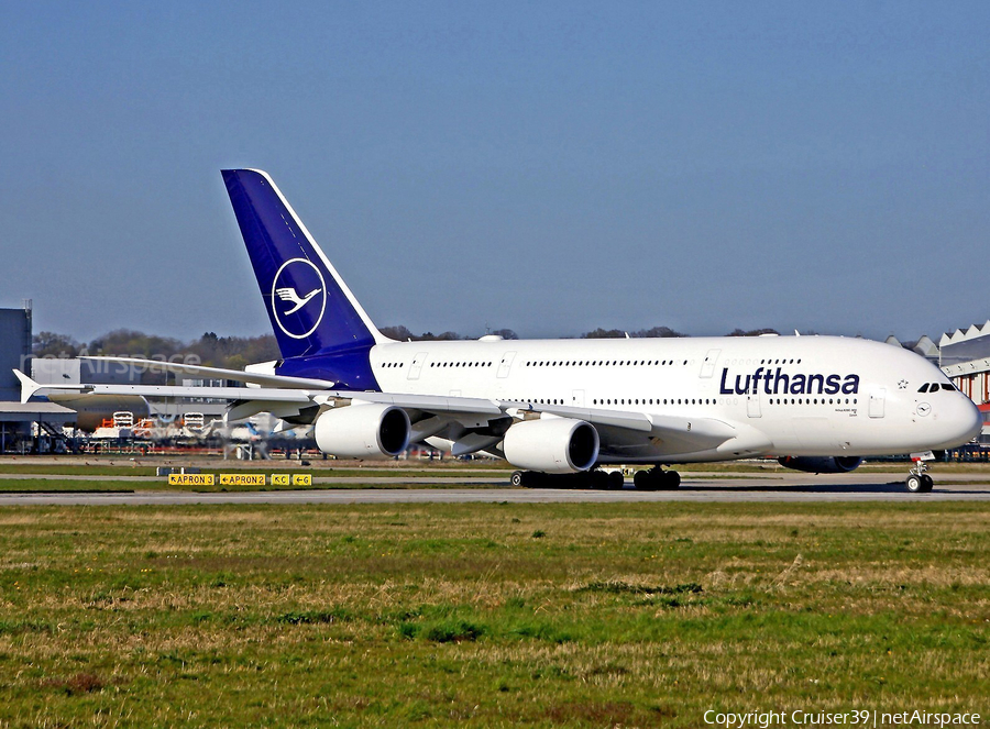 Lufthansa Airbus A380-841 (D-AIMF) | Photo 394139