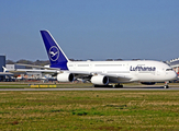 Lufthansa Airbus A380-841 (D-AIMF) at  Hamburg - Finkenwerder, Germany