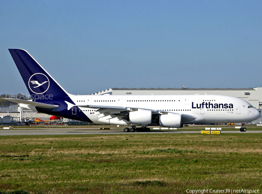 Lufthansa Airbus A380-841 (D-AIMF) | Photo 394142