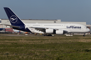 Lufthansa Airbus A380-841 (D-AIMF) at  Hamburg - Finkenwerder, Germany