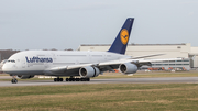 Lufthansa Airbus A380-841 (D-AIMF) at  Hamburg - Finkenwerder, Germany
