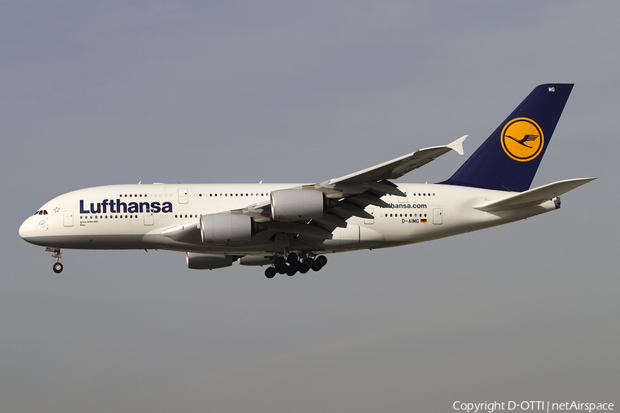 Lufthansa Airbus A380-841 (D-AIMG) | Photo 395374