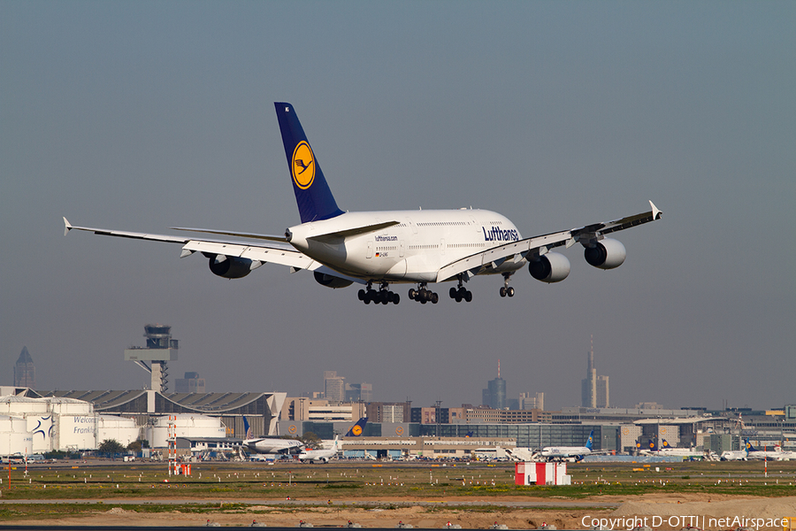 Lufthansa Airbus A380-841 (D-AIMG) | Photo 396072
