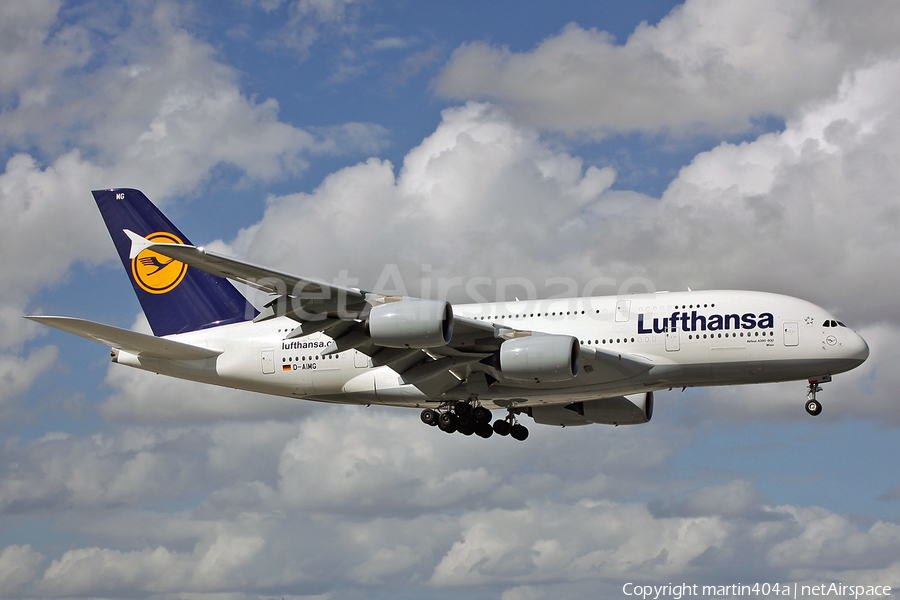 Lufthansa Airbus A380-841 (D-AIMG) | Photo 14181