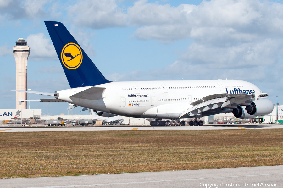 Lufthansa Airbus A380-841 (D-AIMG) | Photo 15437