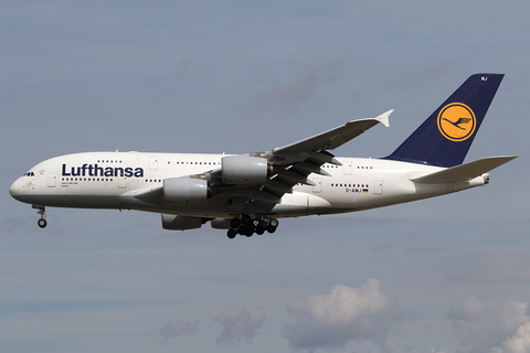 Lufthansa Airbus A380-841 (D-AIMJ) at  Frankfurt am Main, Germany