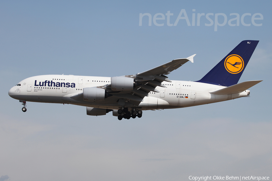 Lufthansa Airbus A380-841 (D-AIMJ) | Photo 81018
