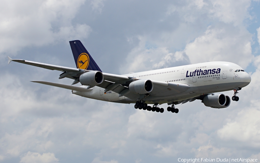 Lufthansa Airbus A380-841 (D-AIMJ) | Photo 324224