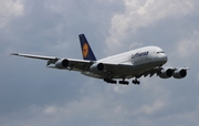 Lufthansa Airbus A380-841 (D-AIMJ) at  Miami - International, United States