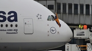 Lufthansa Airbus A380-841 (D-AIMK) at  Dusseldorf - International, Germany