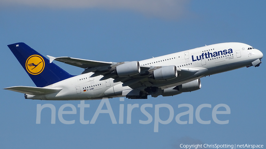 Lufthansa Airbus A380-841 (D-AIMK) | Photo 189050