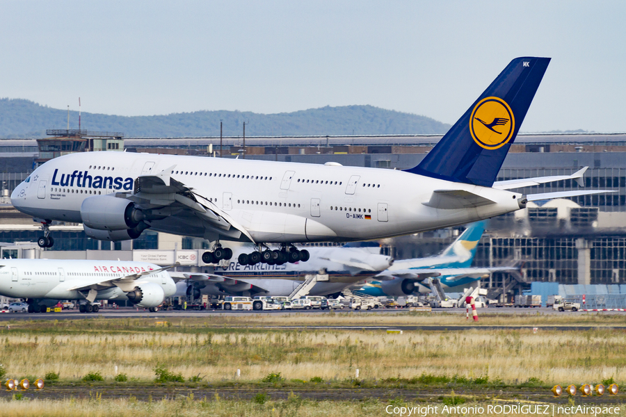 Lufthansa Airbus A380-841 (D-AIMK) | Photo 340366