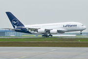 Lufthansa Airbus A380-841 (D-AIMK) at  Leipzig/Halle - Schkeuditz, Germany