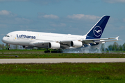 Lufthansa Airbus A380-841 (D-AIMK) at  Leipzig/Halle - Schkeuditz, Germany