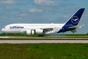 Lufthansa Airbus A380-841 (D-AIMK) at  Leipzig/Halle - Schkeuditz, Germany