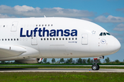 Lufthansa Airbus A380-841 (D-AIMK) at  Leipzig/Halle - Schkeuditz, Germany