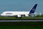 Lufthansa Airbus A380-841 (D-AIMK) at  Leipzig/Halle - Schkeuditz, Germany