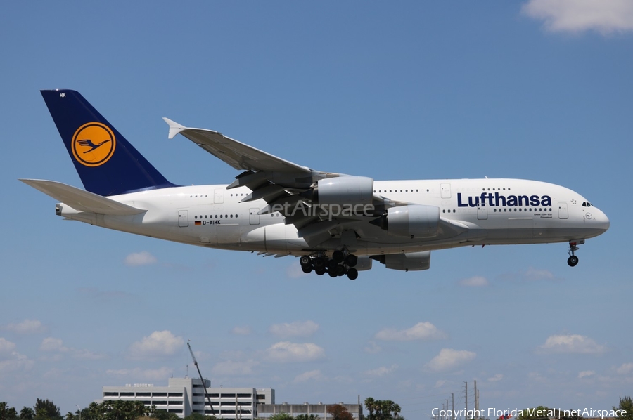 Lufthansa Airbus A380-841 (D-AIMK) | Photo 312708
