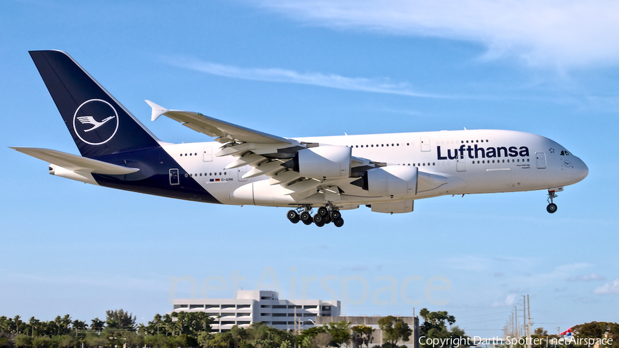 Lufthansa Airbus A380-841 (D-AIMK) | Photo 383463
