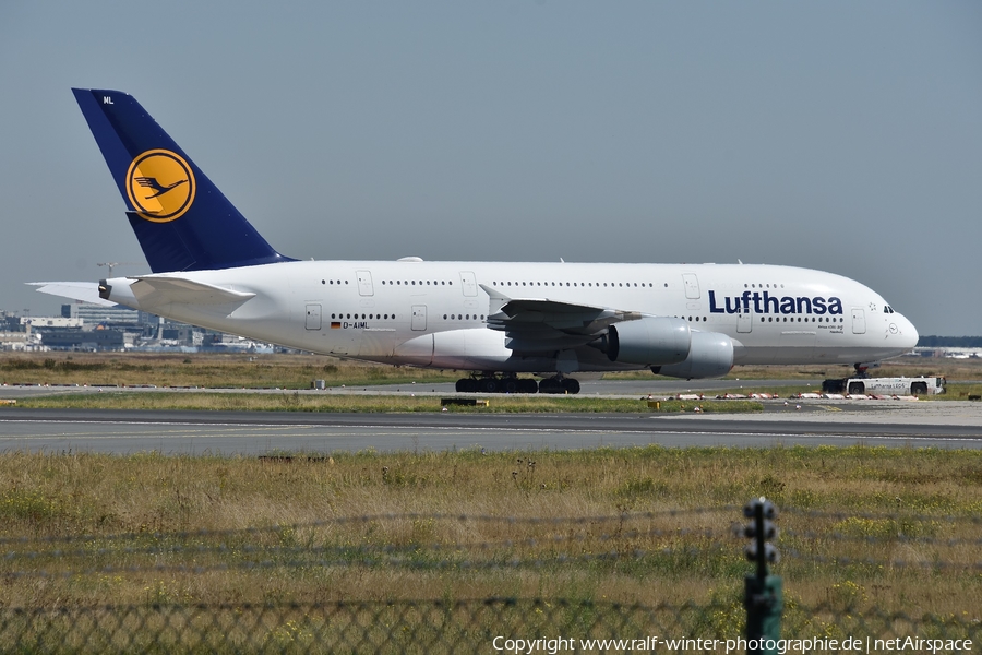 Lufthansa Airbus A380-841 (D-AIML) | Photo 358812