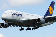 Lufthansa Airbus A380-841 (D-AIML) at  Hamburg - Fuhlsbuettel (Helmut Schmidt), Germany