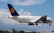 Lufthansa Airbus A380-841 (D-AIML) at  Miami - International, United States