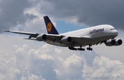 Lufthansa Airbus A380-841 (D-AIML) at  Miami - International, United States