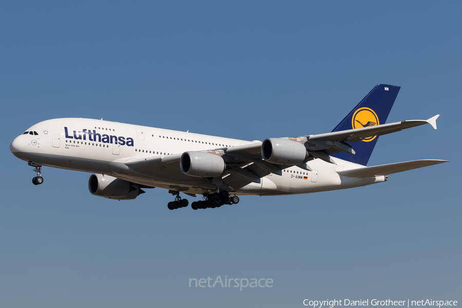 Lufthansa Airbus A380-841 (D-AIMM) | Photo 124921