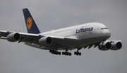 Lufthansa Airbus A380-841 (D-AIMM) at  Miami - International, United States