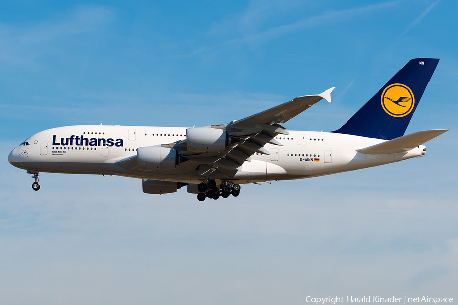 Lufthansa Airbus A380-841 (D-AIMN) | Photo 289530