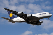 Lufthansa Airbus A380-841 (D-AIMN) at  Houston - George Bush Intercontinental, United States