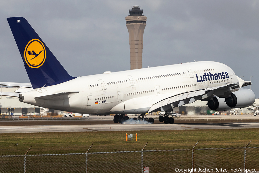 Lufthansa Airbus A380-841 (D-AIMN) | Photo 253162